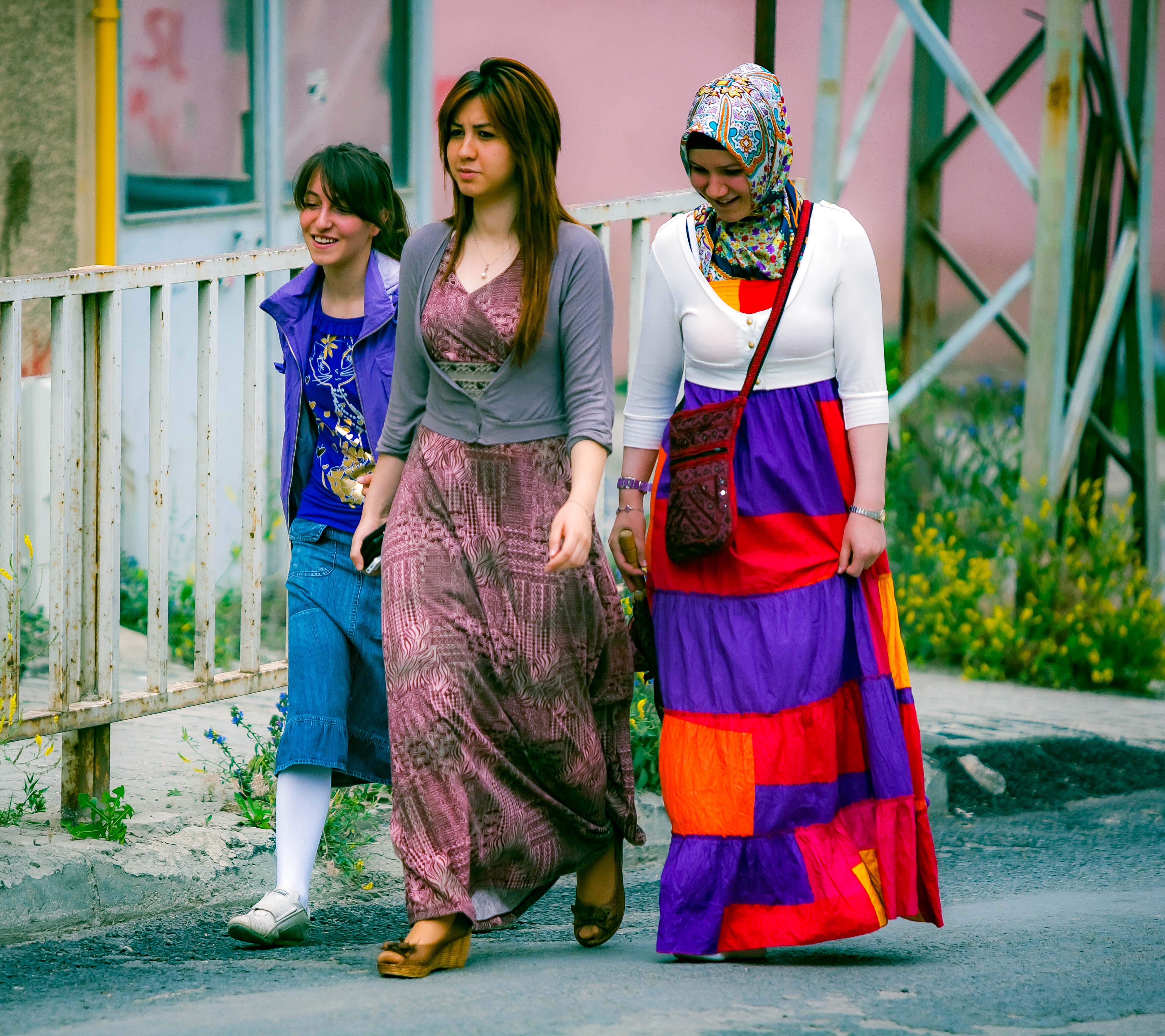 Turkey, Bayburt Prov, Three Women, 2010, IMG 7303